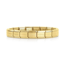 BASE CLÁSICA PULSERA DORADA BRILLO