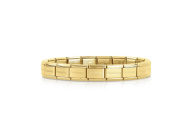 BASE CLÁSICA PULSERA DORADA BRILLO