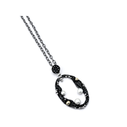 COLGANTE PLATA 925 CON DETALLES EN ORO