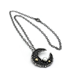 COLGANTE PLATA 925 CON DETALLES EN ORO