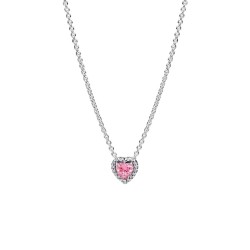 COLLAR CORAZÓN EN RELIEVE