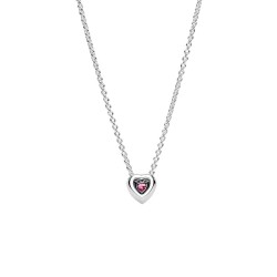 COLLAR CORAZÓN EN RELIEVE