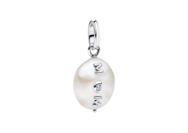 CHARM COLGANTE MAMÁ Y PERLA BARROCA