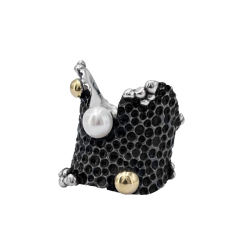ANILLO DE PLATA 925 CON DETALLES EN ORO