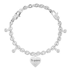 PULSERA CORAZÓN | TE QUIERO