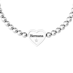 PULSERA CORAZÓN | HERMANA