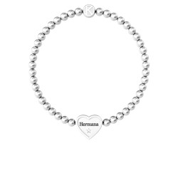 PULSERA CORAZÓN | HERMANA