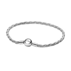 PULSERA CADENA DE SERPIENTE TRENZADA
