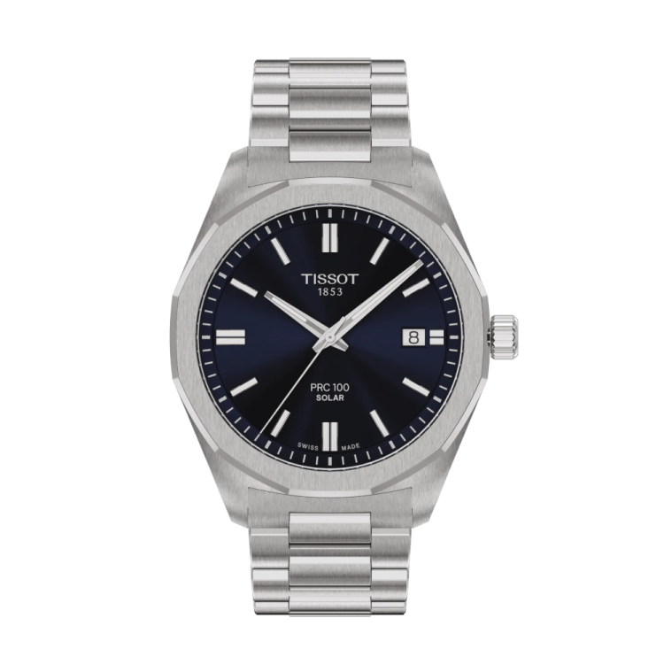 RELOJ TISSOT PRC 100 SOLAR QUARTZ 39 MM