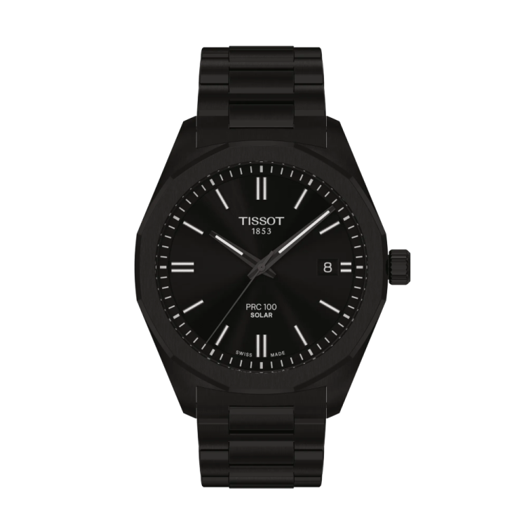 RELOJ TISSOT PRC 100 SOLAR QUARTZ 39 MM