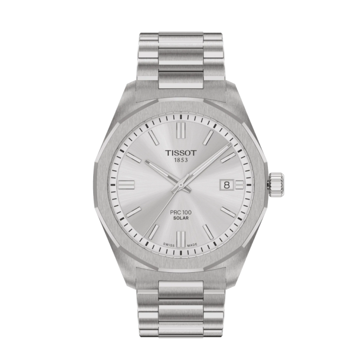 RELOJ TISSOT PRC 100 SOLAR QUARTZ 39 MM