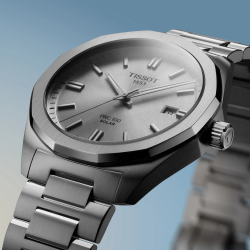 RELOJ TISSOT PRC 100 SOLAR QUARTZ 39 MM