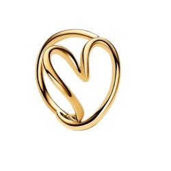 ANILLO CORAZÓN FORMA ORGÁNICA