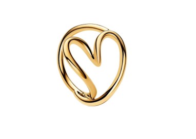 ANILLO CORAZÓN FORMA ORGÁNICA