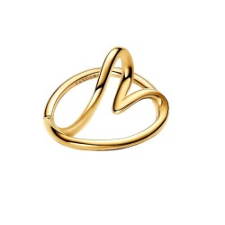 ANILLO CORAZÓN FORMA ORGÁNICA