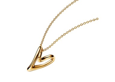 COLLAR PANDORA CORAZÓN FORMA ORGÁNICA
