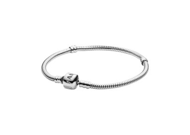 PULSERA CADENA SERPIENTE CIERRE BARRIL