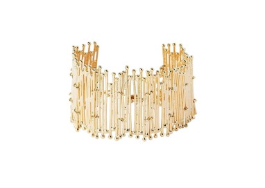 PULSERA REDOSA CHAPADO ORO 18 KL TIRAS