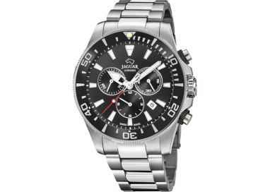 RELOJ SUIZO JAGUAR EXECUTIVE NEGRO