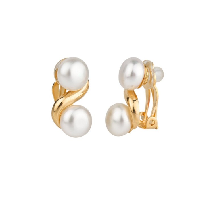 PENDIENTES PERLAS INFINITO 9MM