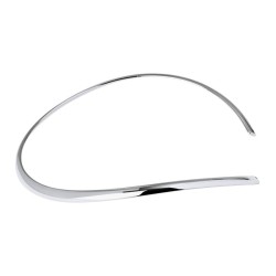 CHOKER SUAVE LISO PLATEADO