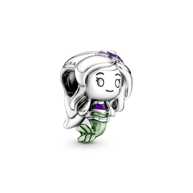 CHARM EN PLATA DE LEY LA SIRENITA ARIEL