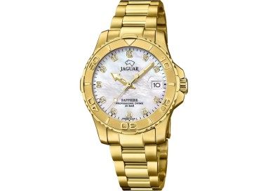 RELOJ SUIZO JAGUAR COUPLE DIVER BLANCO