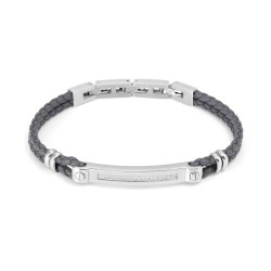 PULSERA MANVISION EN PIEL SINTÉTICA