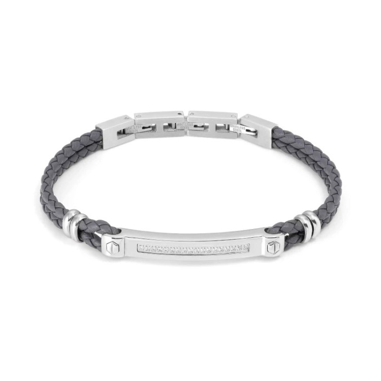 PULSERA MANVISION EN PIEL SINTÉTICA