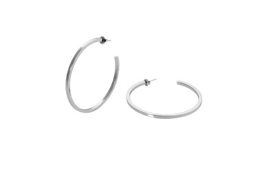 PENDIENTES MEDIO ARO CUADRADO