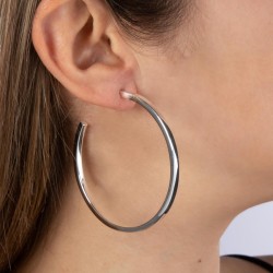 PENDIENTES MEDIO ARO CUADRADO