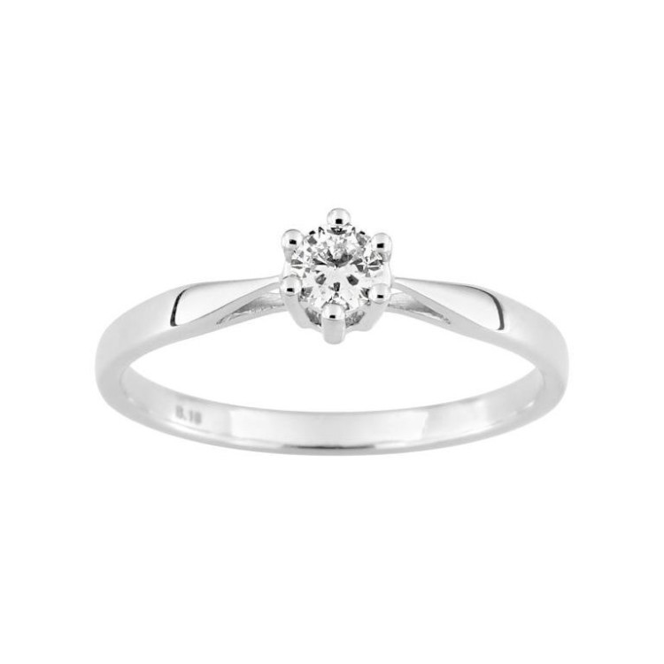 ANILLO DE COMPROMISO DIAMANTE 0.18 CT