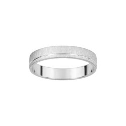ALIANZA DE PLATA TEXTURIZADA 3,5 MM
