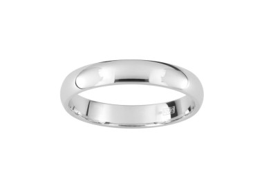 ALIANZA DE PLATA CLÁSICA CONFORT 3.5 MM