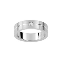 ALIANZA DE PLATA CIRCONITA CONFORT 5,5 MM