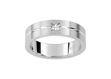 ALIANZA DE PLATA CIRCONITA CONFORT 5,5 MM