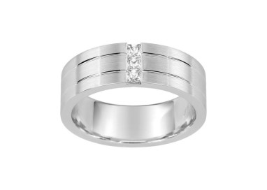 ALIANZA DE PLATA 3 CIRCONITAS CONFORT 6,5 MM