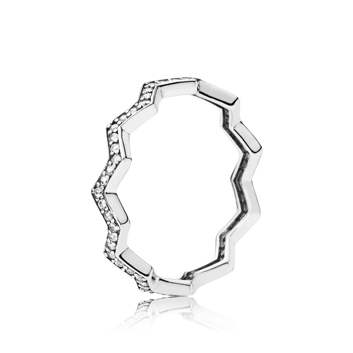 Anillo PANDORA Zigzag Brillante