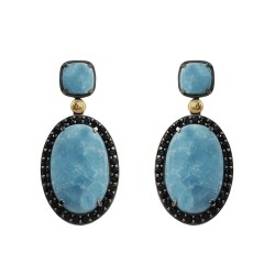 PENDIENTES LARGOS CIELO