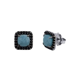 PENDIENTES CIELO CON HEMIMORFITAS AZULES