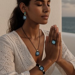 PULSERA MACRAMÉ CIELO