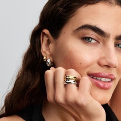 ANILLO BANDA ANCHA ONDULADA