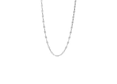 COLLAR ANCLA EN PLATA DE PRIMERA LEY