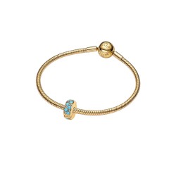 CHARM DE CLIP AZUL AGUA