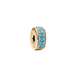 CHARM DE CLIP AZUL AGUA