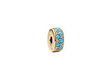 CHARM DE CLIP AZUL AGUA