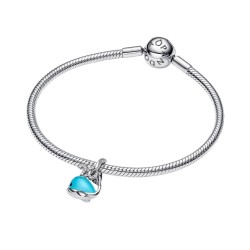 CHARM COLGANTE BALLENA COLOR TURQUESA