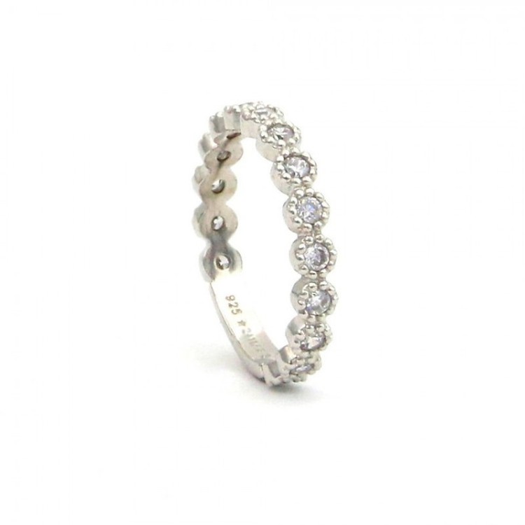 ANILLO ESSENTIAL PLATEADO