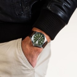 KHAKI AVIATION PILOT DAY DATE AUTO
