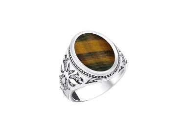 ANILLO THOMAS SABO OJO DE TIGRE